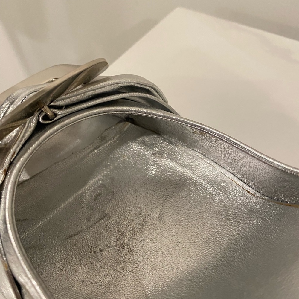 Roger Vivier Silver Buckle Heels - Picture 8 of 15